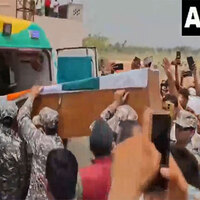 Rajasthan: Mortal remains of Sergeant Surendra Moga brought home, daughter vows to avenge