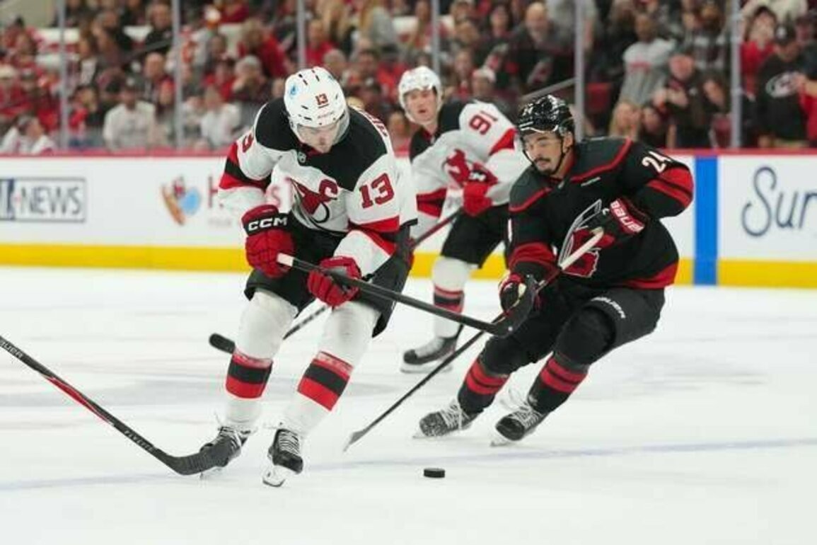Seth Jarvis' late scoring flurry proves decisive as Hurricanes top Devils