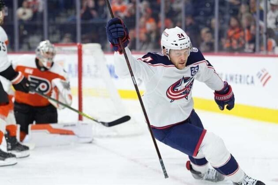 Blue Jackets edge Flyers to seize second in Metropolitan
