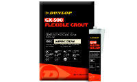 Dunlop GX-500 – Get groutstanding tiling with Dunlop!