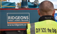 Ridgeons contributes essential supplies to DIY SOS project in Mildenhall