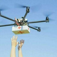 How a drone delivering medicine might just save your life
