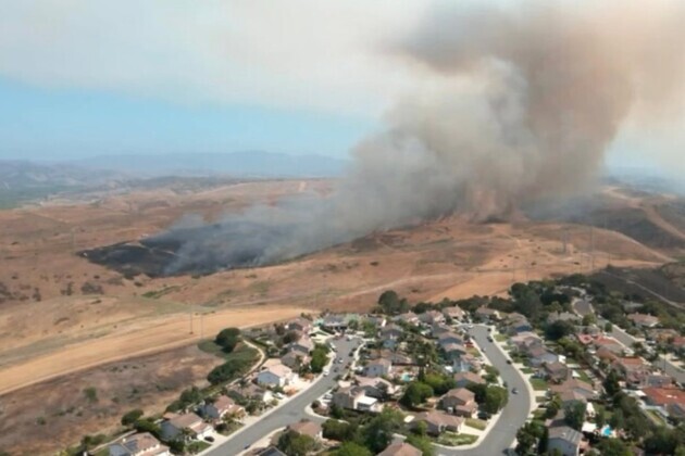Brush fire chars 75 acres at Camp Pendleton, prompts evacuation warnings