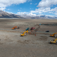 (InXizang) CHINA-XIZANG-SOLAR THERMAL POWER PLANT-CONSTRUCTION-LAUNCHING (CN)