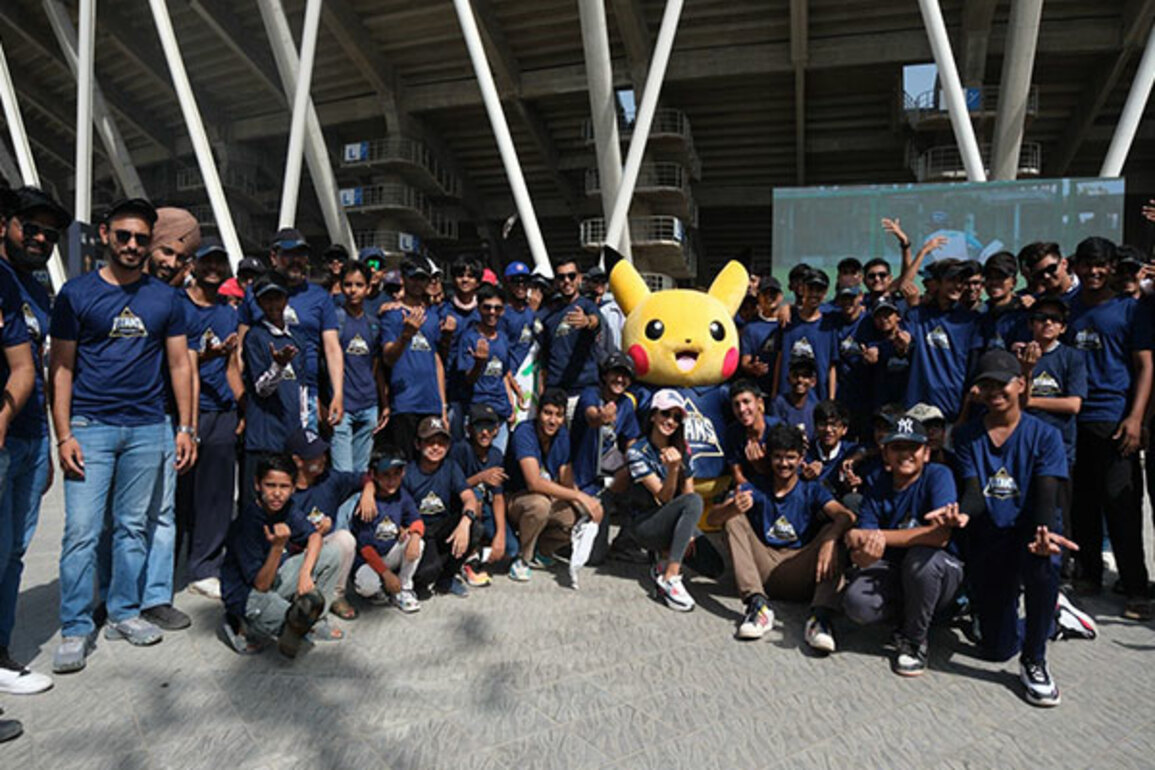 Pikachu cheered kids and players as Pokemon partnered with GT