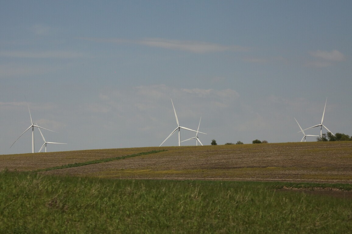 U.S.-IOWA-WIND FARM