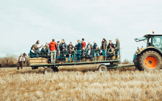 Public sector leaders meet on-farm to discuss buying British: "We have great producers of food in this country. What we need to do is ensure it gets onto hospital menus"