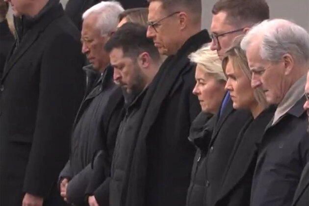 "Fighting for a free, sovereign Ukraine": European Commission President honours fallen heroes in Kyiv on fourth anniversary of Russia's full-scale invasion