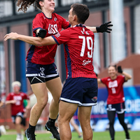 (SP)CHINA-CHENGDU-THE WORLD GAMES 2025-ULTIMATE FLYING DISC-MIXED FINALS GOLD MEDAL GAME-USA VS CAN(CN)