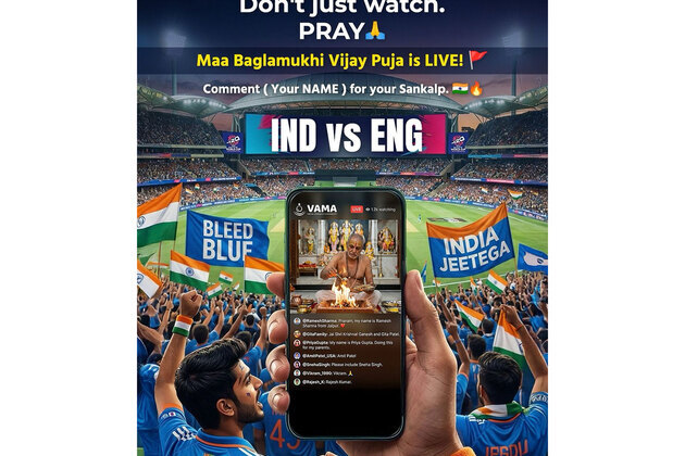 Spiritual Shield for Team India: Faith-Tech Startup Vama Launches Mega 'Vijay Anushthan' at Baglamukhi Temple, Ujjain for Semi-Final Clash