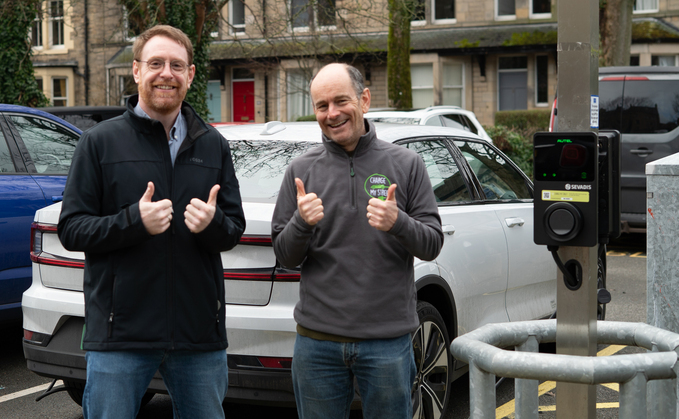 Charge My Street directors Daniel Heery (left) and Dr Will Maden (right) - Credit: Charge My Street