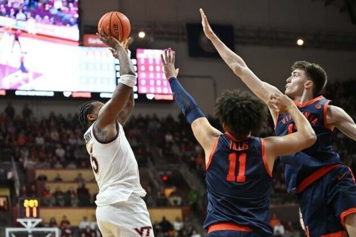 Virginia Tech works 3 OTs to down No. 21 Virginia