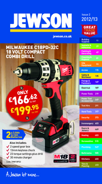  The new Jewson catalogue hits the shelves
