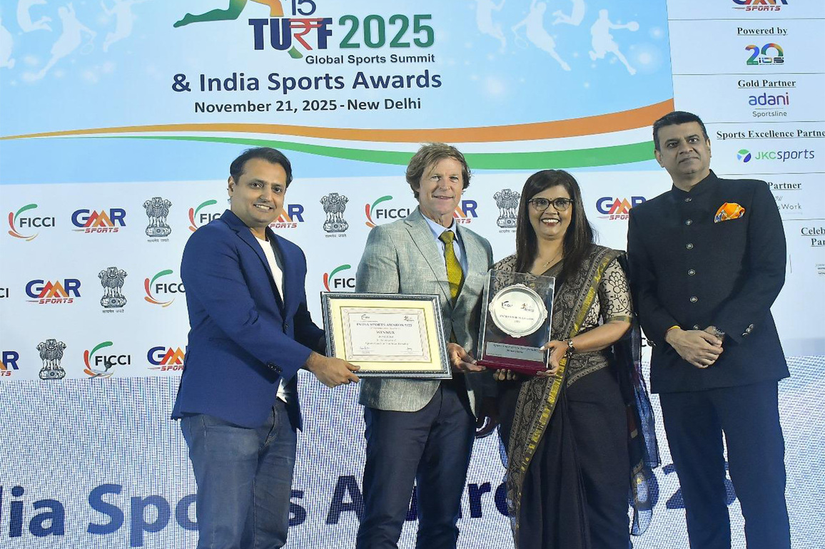 Olympian Suma Shirur wins Sports Coach of the Year (Female) Award at FICCI Turf 2025