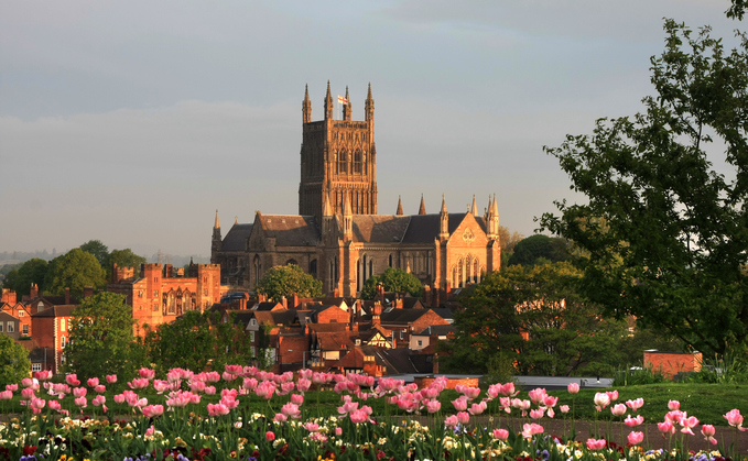 Worcester Cathedral. The Worcestershire Pension Fund is one of LGPS Central's eight partner funds. Photo: iStock