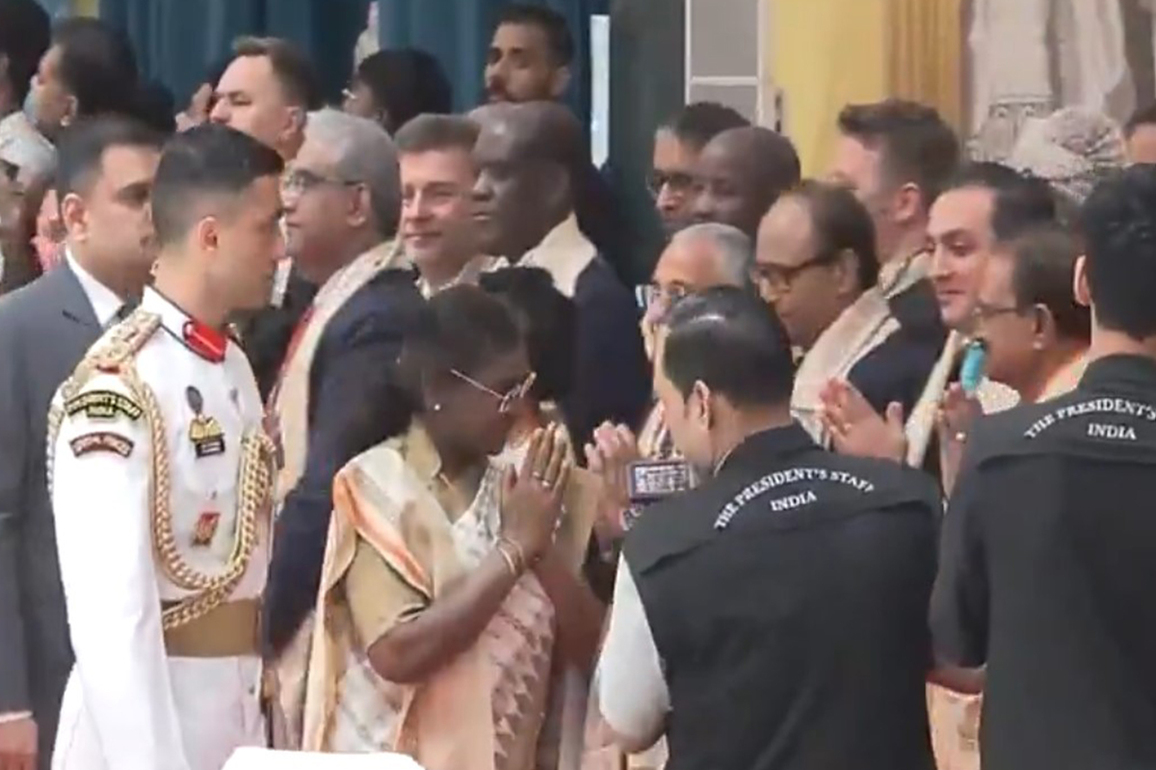 President Murmu hosts 'At Home' event at Rashtrapati Bhavan; PM Modi, others in attendance