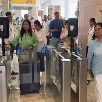 Civil Aviation Minister Ram Mohan Naidu launches Digi Yatra at Jolly Grant Airport in Dehradun