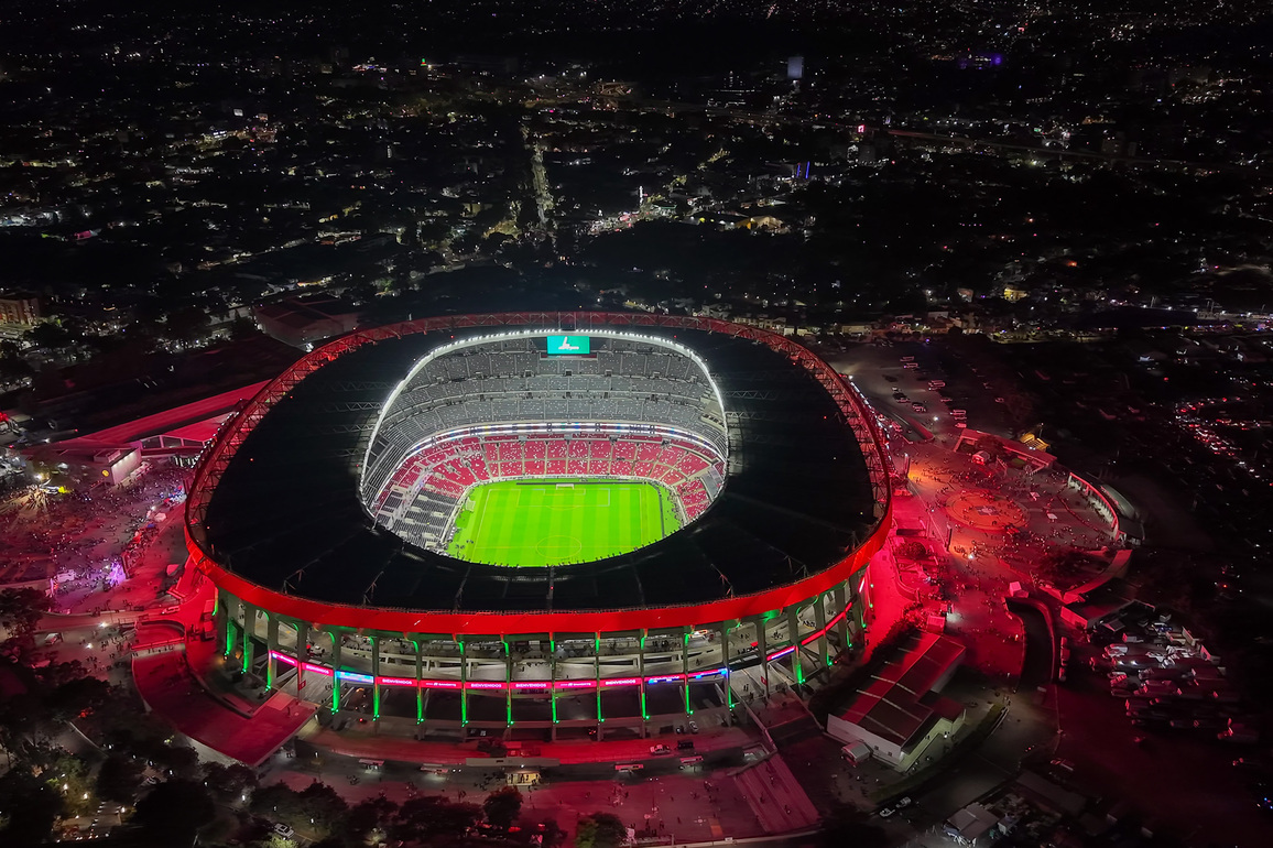 (SP)MEXICO-MEXICO CITY-FOOTBALL-AZTECA STADIUM