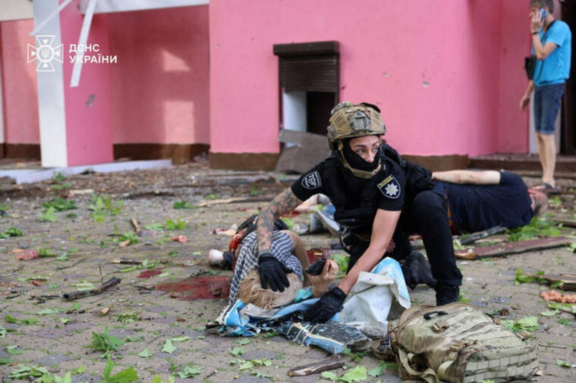Russian bombs kill 4, wound at least 60 in Kharkiv, Ukraine says