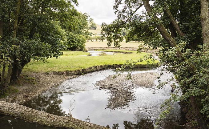 Mr Price admitted seven charges of damaging parts of the River Lugg in Herefordshire at his sentencing in April