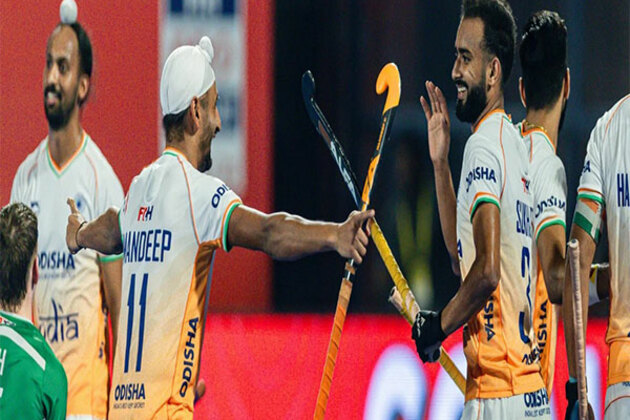 FIH Hockey Pro League: India men's team script 3-1 comeback win over Ireland