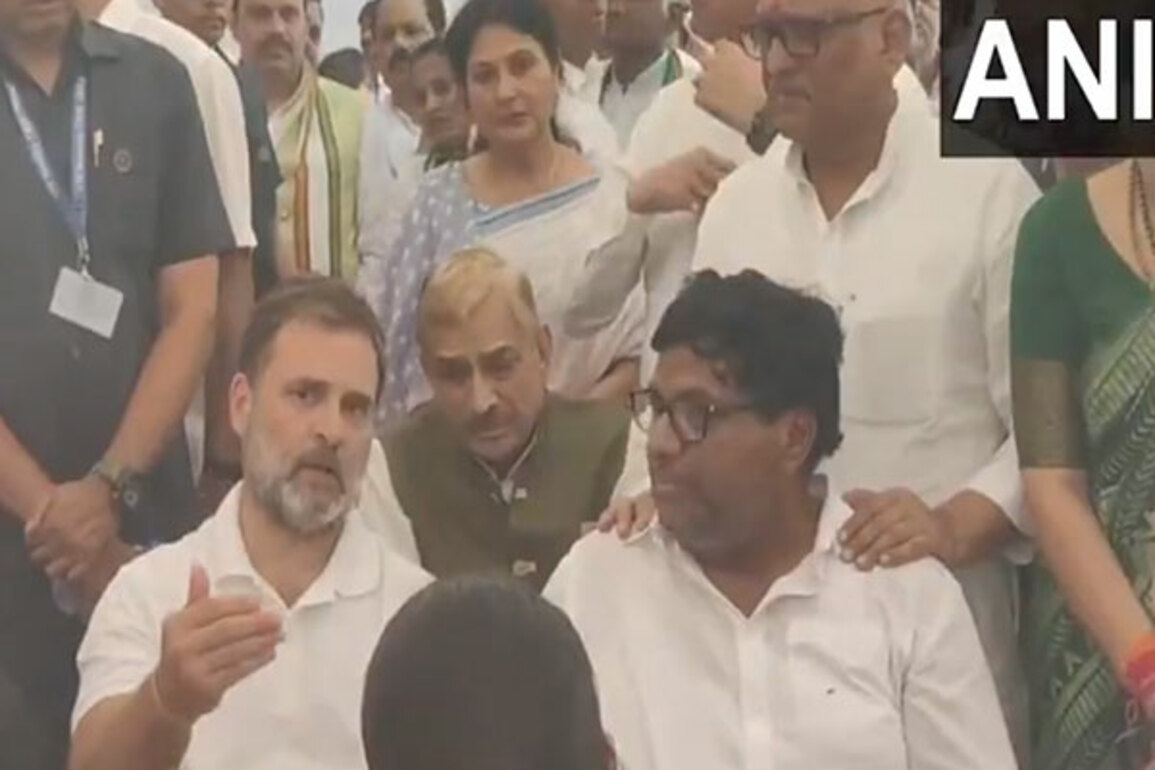 Strict action should be taken against terrorists: Rahul Gandhi meets family of Pahalgam attack victim