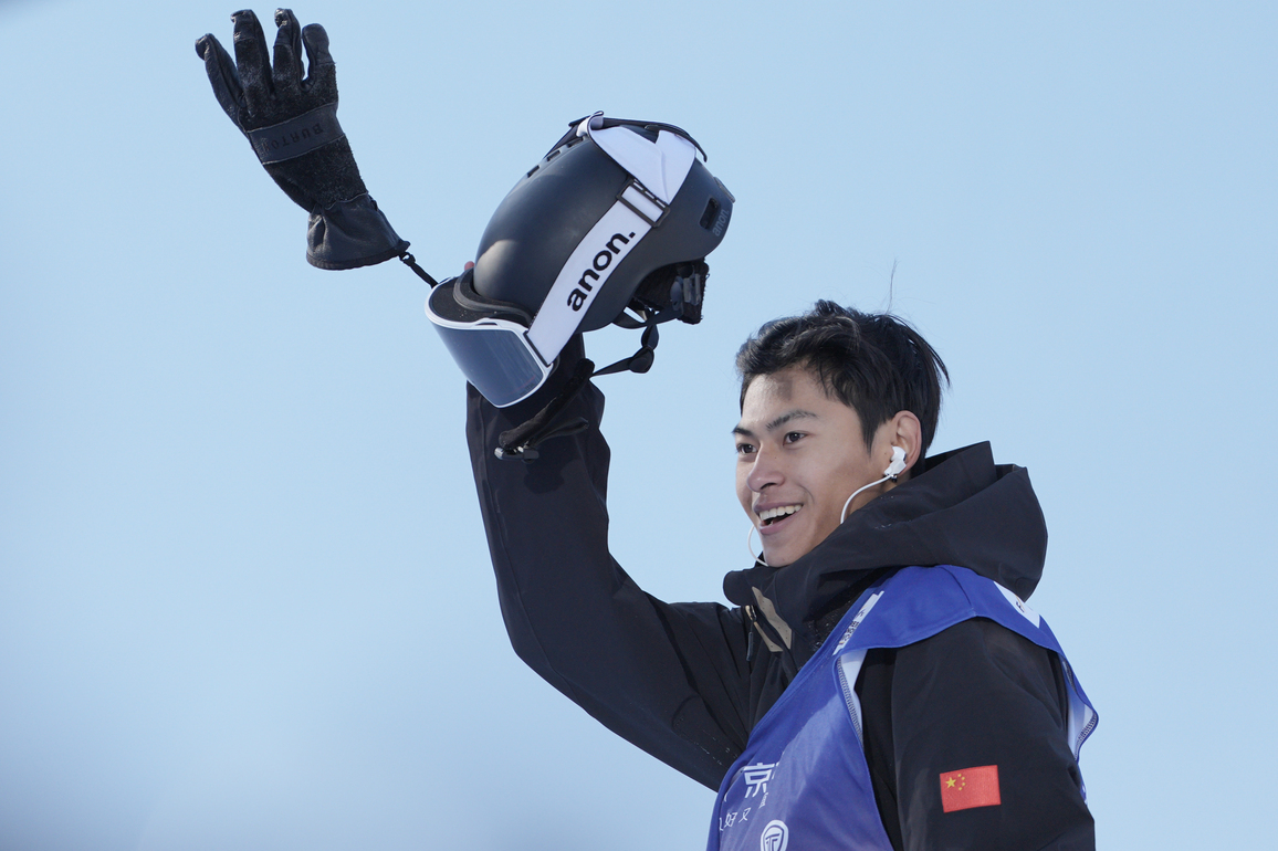 (SP)CHINA-ZHANGJIAKOU-SNOWBOARD-BIG AIR-WORLD CUP
