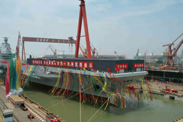 China launches its third aircraft carrier