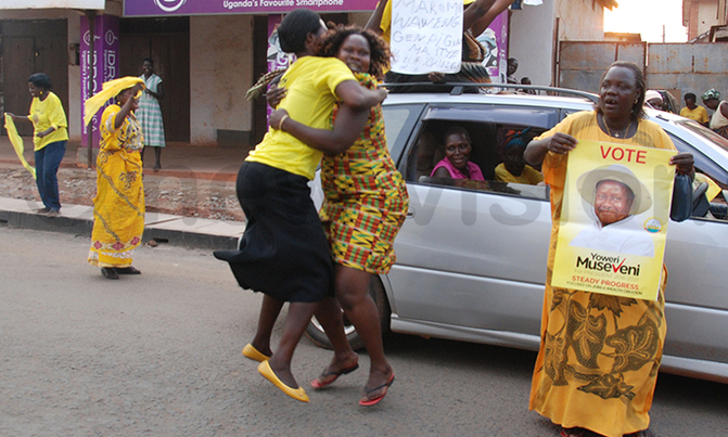 Gulu celebrates Museveni victory Gulu celebrates Museveni victory
