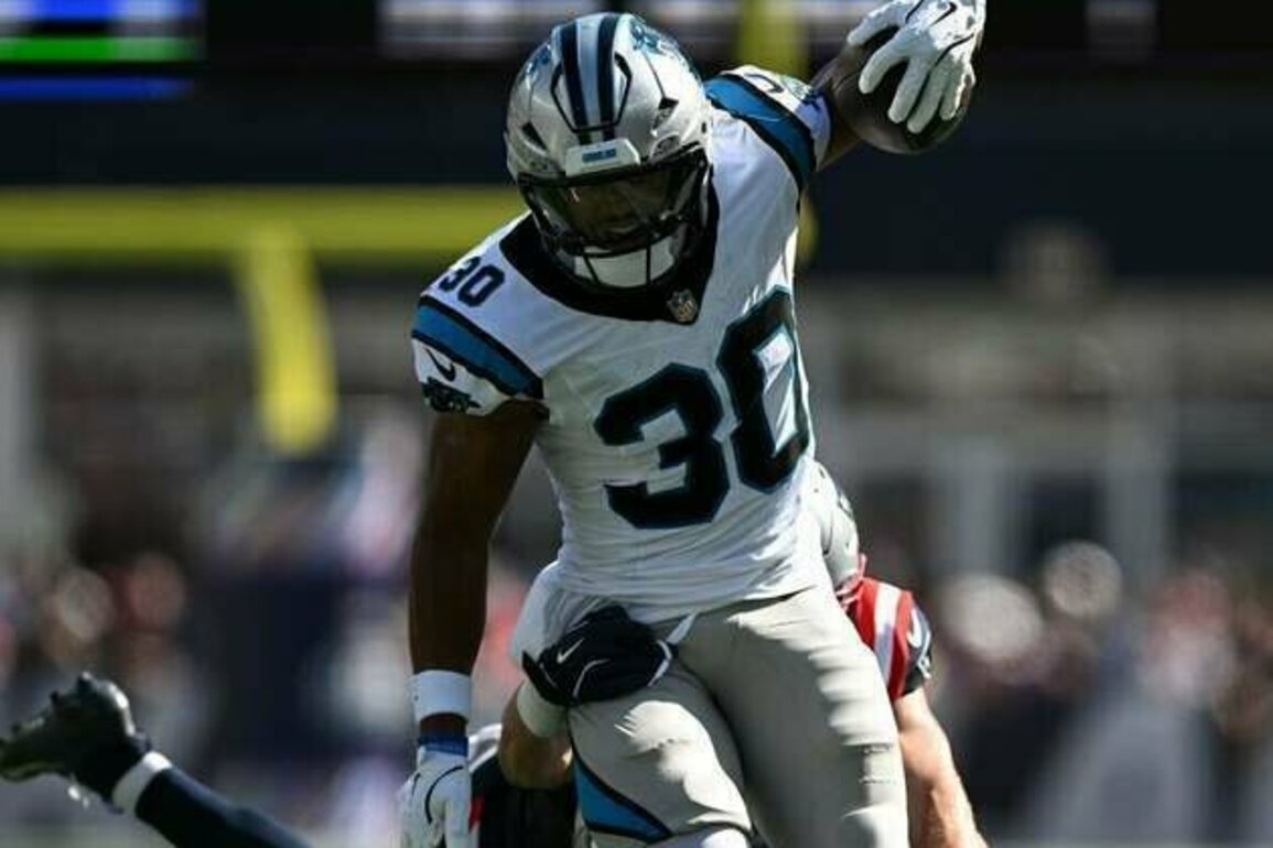Panthers rule out RB Chuba Hubbard; Rico Dowdle ready for Cowboys