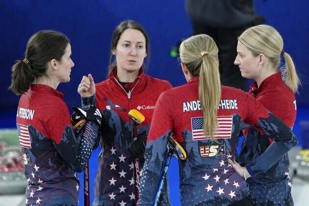 US women's curling upsets top-ranked Canada; US men fall to Canada