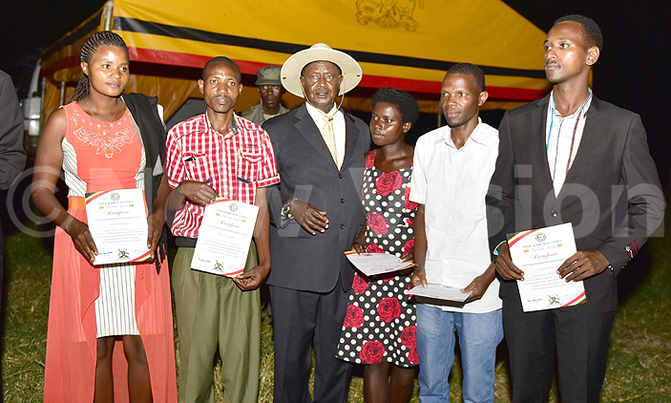 Take wealth creation message seriously, Museveni urges youth Take wealth creation message seriously, Museveni urges youth