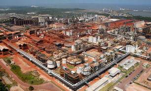  Planta da Alunorte, da Hydro, em Barcarena, no Pará/