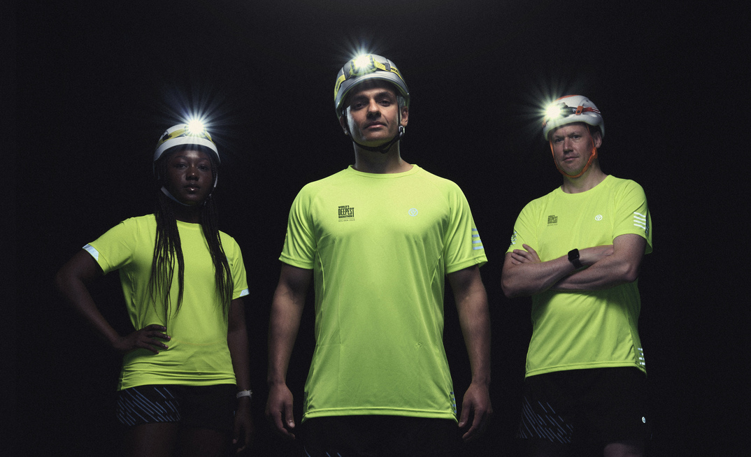 World's deepest marathon excitement builds