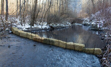 Impoundment of a coal slurry spill. Photo: Foo Conner