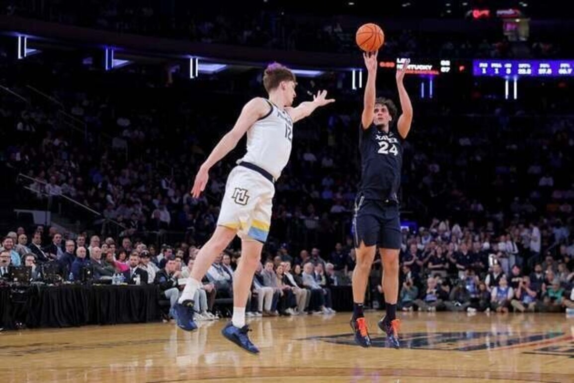 Jovan Milicevic, Xavier advance past Marquette in Big East 10-7 upset