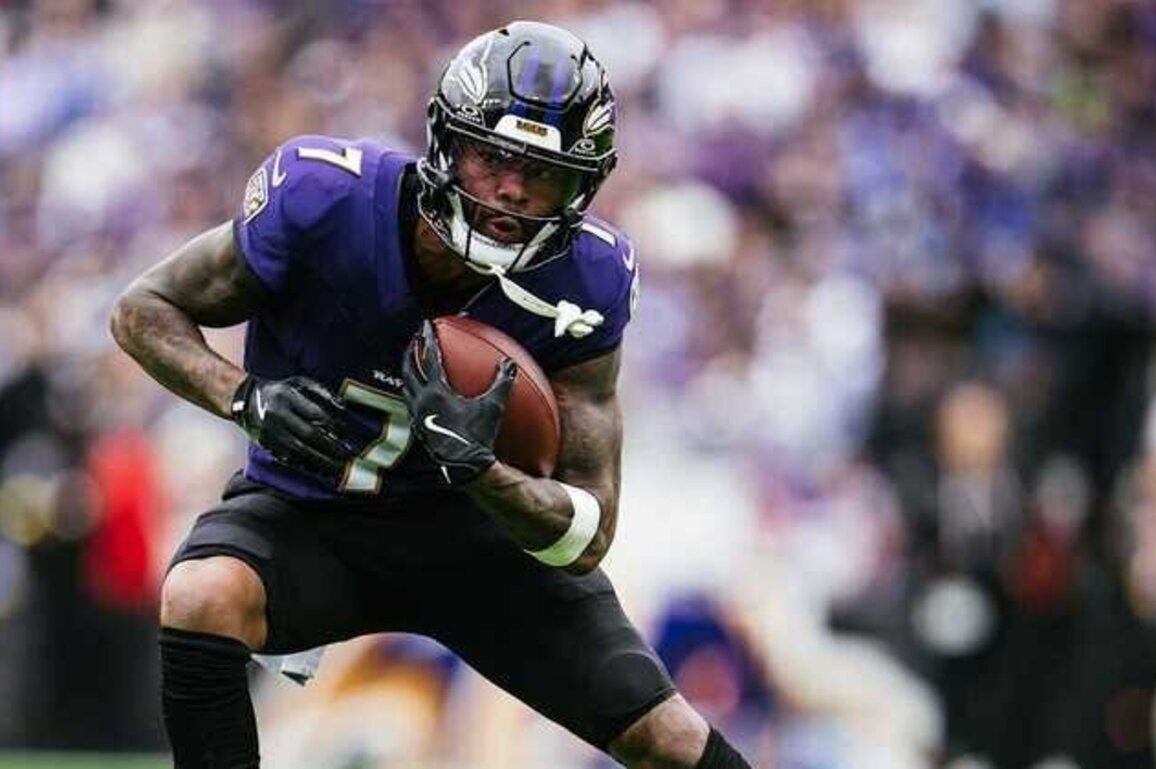 Rashod Bateman Inactive vs. Bengals