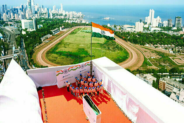 Minerva, India's tallest tower adorns tri-colour on Republic Day