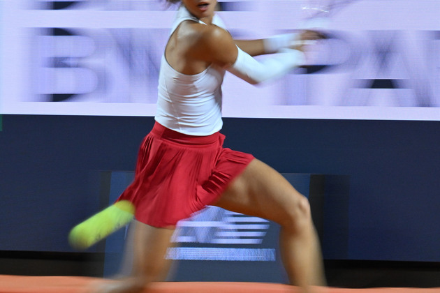 (SP)ITALY-ROME-TENNIS-WTA-ITALIAN OPEN-ZHENG QINWEN VS COCO GAUFF