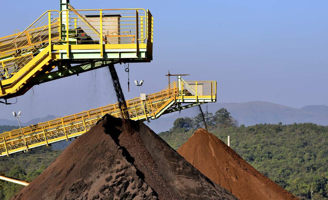 Operação de minério de ferro da Mineração Usiminas/Divulgação