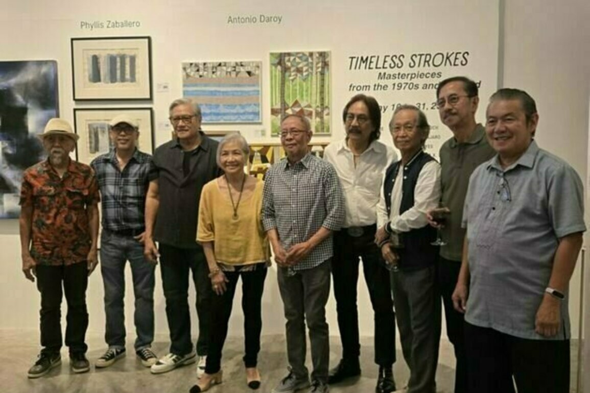 Opening of Timeless Strokes Exhibit: Early Works from the Personal Collections of Iconic Filipino Artists