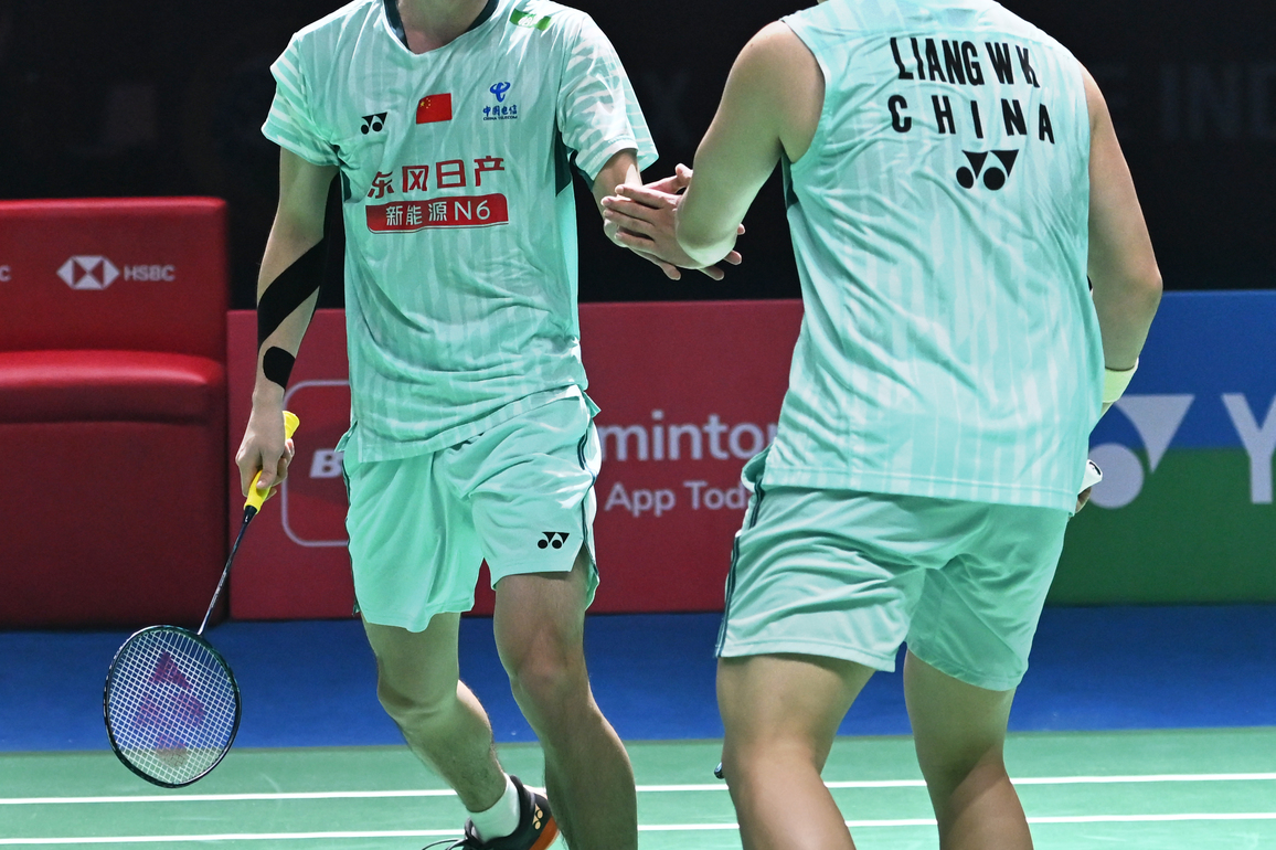 (SP)INDIA-NEW DELHI-BADMINTON-INDIA OPEN 2026-MEN'S DOUBLES-FINAL