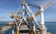  Abbot Point shiploader in Queensland.