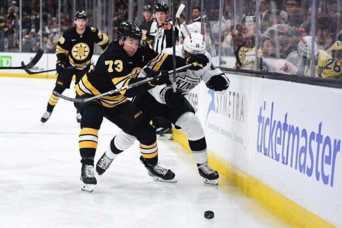 Bruins top Kings on Charlie McAvoy's OT winner to extend home streak