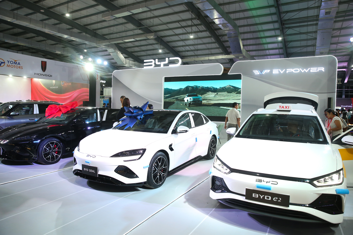 MYANMAR-YANGON-INT'L AUTO EXPO-CHINESE EVS