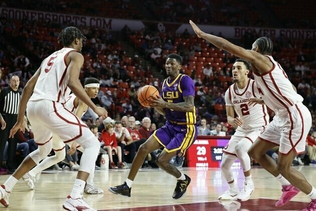 Cam Carter carries LSU past Oklahoma