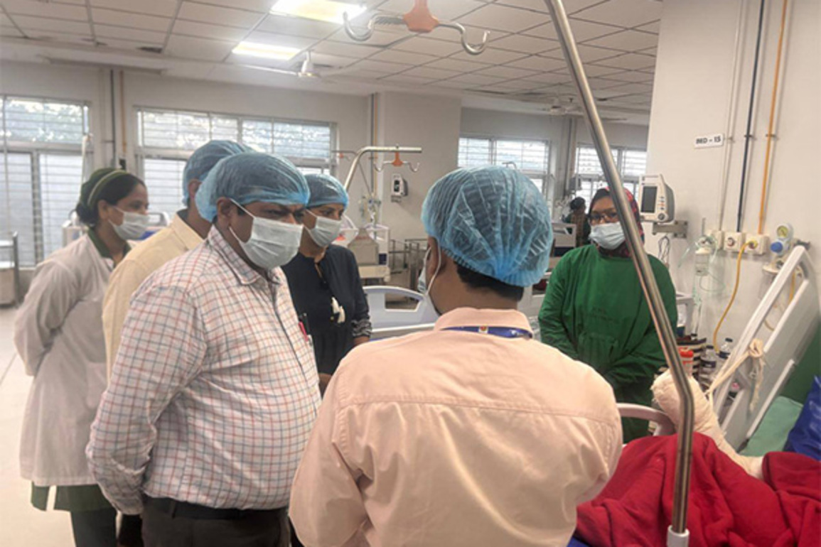 Indian medical team departs after completing its mission in Bangladesh