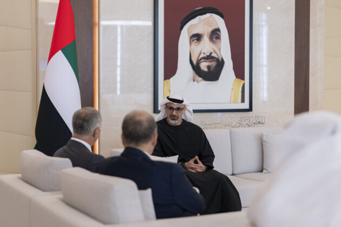 Khaled bin Mohamed bin Zayed meets Group CEO of HSBC