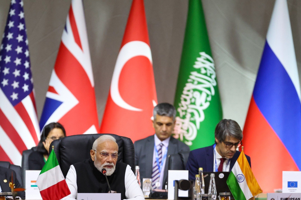 "Creating a resilient world for the growth of all": PM Modi during address at G20 Leaders' Summit