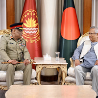 Pakistan Army's top General Mirza meets Bangladesh's interim leader Muhammad Yunus